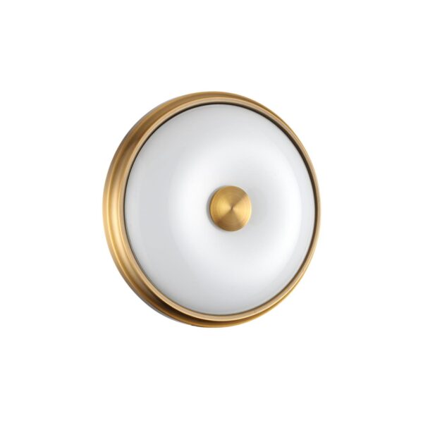 3f0b0d727832d153d6a90030c9ab2726 4956/2 WALLI ODL22 687 античн.бронза/металл/белый/стекло Настенно-потолочн.светильн. E14 2*40W PELOW