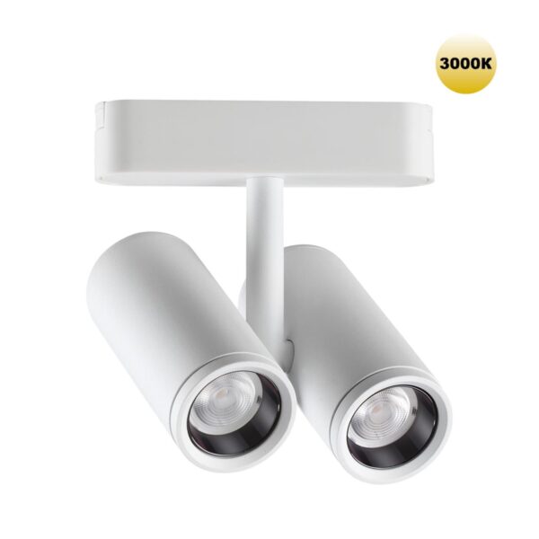 3f982fde7fae4b638cc3c2cb8b87e8a0 359275 SHINO NT23 186 белый Трековый светильник для низковольтного шинопровода IP20 LED 16W 48V 1360Лм 3000К SMAL