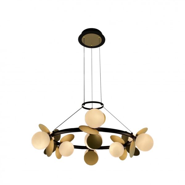 Светильник подвесной iLEDEX Savage C4641-9 MBK+SGD Светильник подвесной iLEDEX Savage C4641-9 MBK+SGD