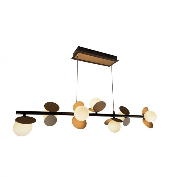 Светильник подвесной iLEDEX Savage C4644-7 MBK+SGD Светильник подвесной iLEDEX Savage C4644-7 MBK+SGD