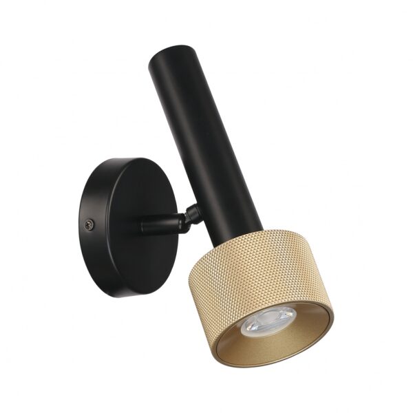 Светильник настенный iLEDEX Delta 2360-1 BK+BR Светильник настенный iLEDEX Delta 2360-1 BK+BR