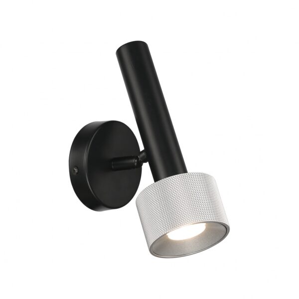Светильник настенный iLEDEX Delta 2360-1 BK+SL Светильник настенный iLEDEX Delta 2360-1 BK+SL