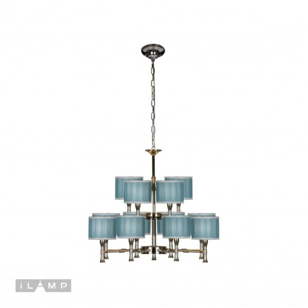 Подвесная люстра iLamp Arcadia 85095/8+4 Хром Подвесная люстра iLamp Arcadia 85095/8+4 Хром