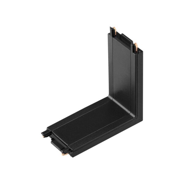 43435b34c12dac92c05a2fb727f36aa2 135213 SHINO NT23 170 черный Соединитель с токопроводом «Г» для низковольтного шинопровода IP20 48V SMAL