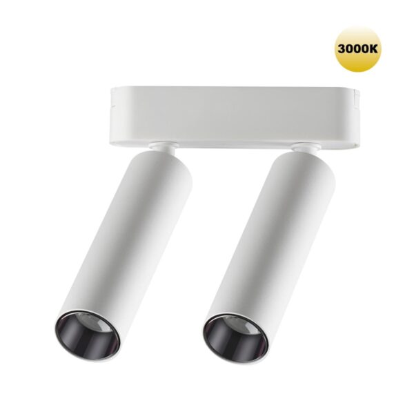 50f15584689428ee0e358d9fad9bdf29 359253 SHINO NT23 048 белый Трековый светильник для низковольтного шинопровода IP20 LED 14W 48V 1260Лм 3000К SMAL