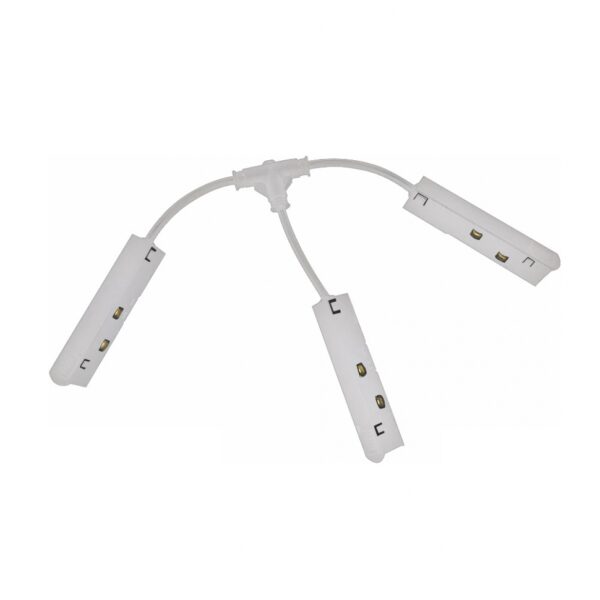 Коннектор питания Т-образн. для маг.шинопровода iLEDEX TECHNICAL VISION T-TYPE POWER CONNECT 4822-WH Коннектор питания Т-образн. для маг.шинопровода iLEDEX TECHNICAL VISION T-TYPE POWER CONNECT 4822-WH