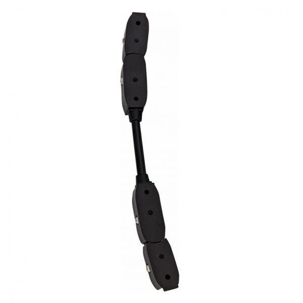 Коннектор пит. для радиусного маг.встр. шинопровода iLEDEX TECHNICAL VISION POWER CONNECT 4822-R-BK Коннектор пит. для радиусного маг.встр. шинопровода iLEDEX TECHNICAL VISION POWER CONNECT 4822-R-BK