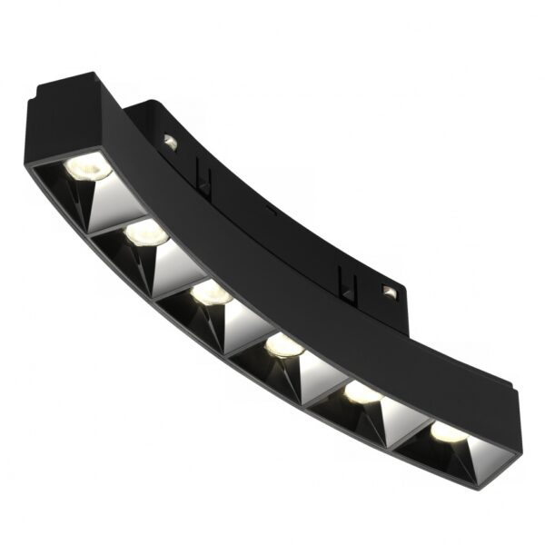 Светильник трековый магнитный радиусный iLEDEX TECHNICAL VISION 4822-033-L188-D600-6W-110DG-3000K-BK Светильник трековый магнитный радиусный iLEDEX TECHNICAL VISION 4822-033-L188-D600-6W-110DG-3000K-BK