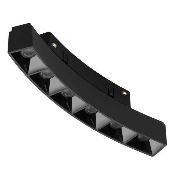 Светильник трековый магнитный радиусный iLEDEX TECHNICAL VISION 4822-034-L168-D800-6W-110DG-3000K-BK Светильник трековый магнитный радиусный iLEDEX TECHNICAL VISION 4822-034-L168-D800-6W-110DG-3000K-BK