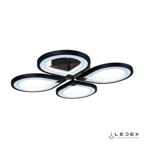 Потолочная люстра iLedex Clover 6885/4 Черный Потолочная люстра iLedex Clover 6885/4 Черный