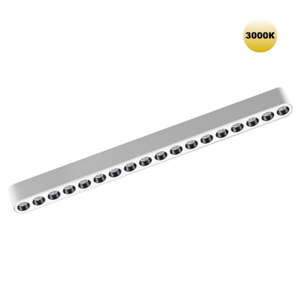 5c7423d5e7abde78a4ebd9857b5d9eb7 359245 SHINO NT23 047 белый Трековый светильник для низковольтного шинопровода IP20 LED 18W 48V 1710Лм 3000К SMAL