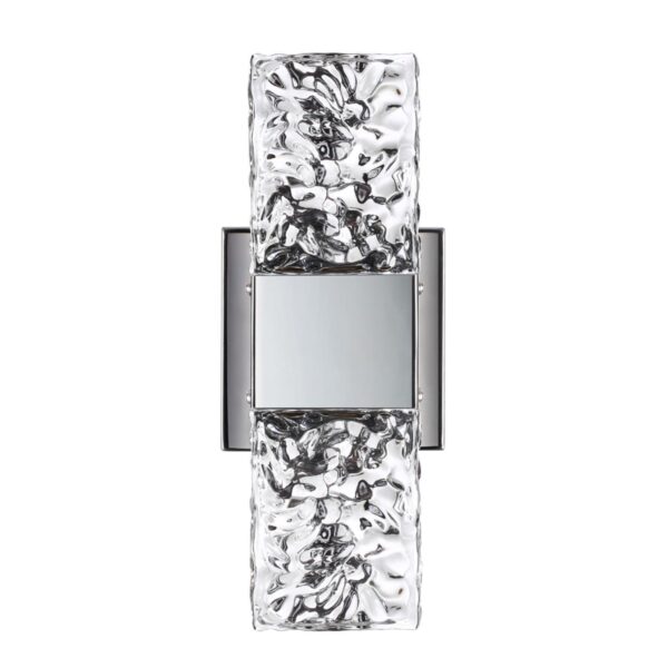 6604a426ed0dccd0aaa0005e515a860a 4365/5WL HIGHTECH ODL23 371 хром полированный/стекло Настенный св-к IP20 LED 10W 634Лм 3000K RICCI