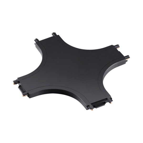 668fc9a78d91874f2959285125025bfc 135211 SHINO NT23 043 черный Соединитель с токопроводом «X» для низковольтного шинопровода IP20 48V SMAL