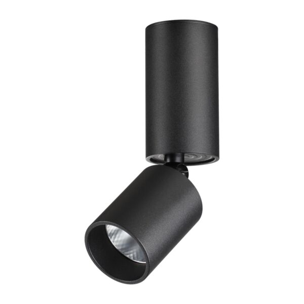 6818b5023da8c6ec3c97a5aa1a173a0d 359315 OVER NT24 370 черный Светильник накладной светодиодный IP20 LED 5W 85-265V 3000K 600Лм TUBO