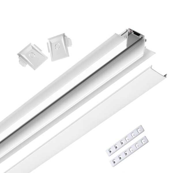 6919c00d64990c6958428b457f9686fe 135198 SHINO NT23 044 белый Низковольтный шинопровод для встраиваемого монтажа в ГКЛ 1м IP20 48V SMAL