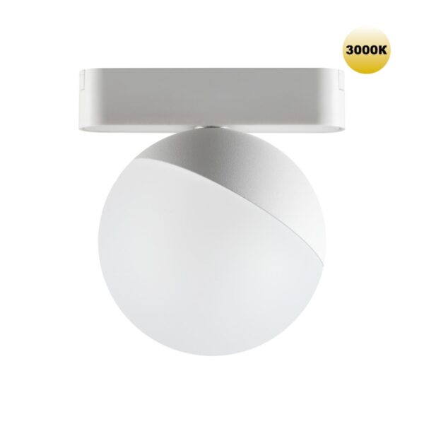 6ac768e007d92f7a184fc516070b7f50 359263 SHINO NT23 052 белый Трековый светильник для низковольтного шинопровода IP20 LED 10W 48V 800Лм 3000К SMAL