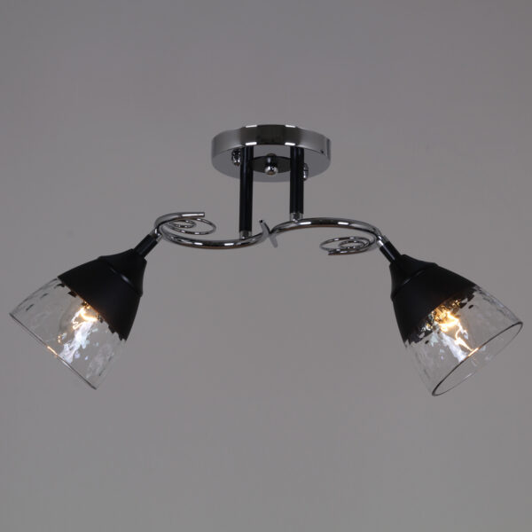 70139-3.3-02 CR+BK светильник потолочный 70139-3.3-02 CR+BK светильник потолочный