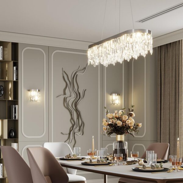 70c154544803de3d744f6e0c3302f51c 4985/2W HALL ODL22 629 хром/хрусталь Бра E14 2*40W DAKISA