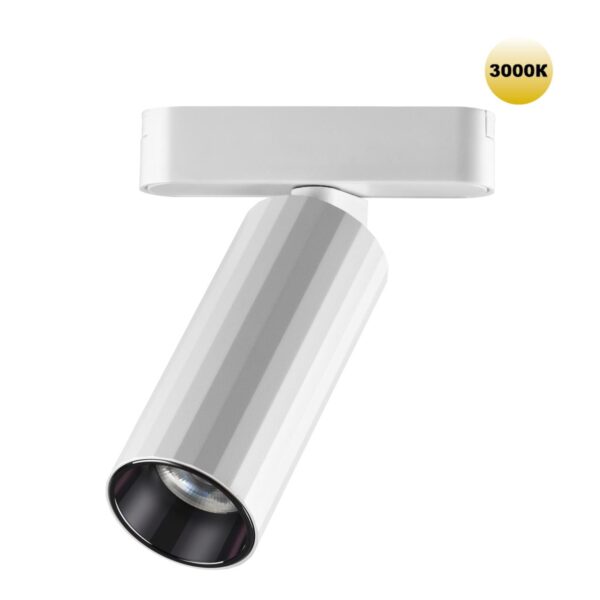 70d7ccf9310c701da38caa5213760b42 359259 SHINO NT23 049 белый Трековый светильник для низковольтного шинопровода IP20 LED 12W 48V 1020Лм 3000К SMAL
