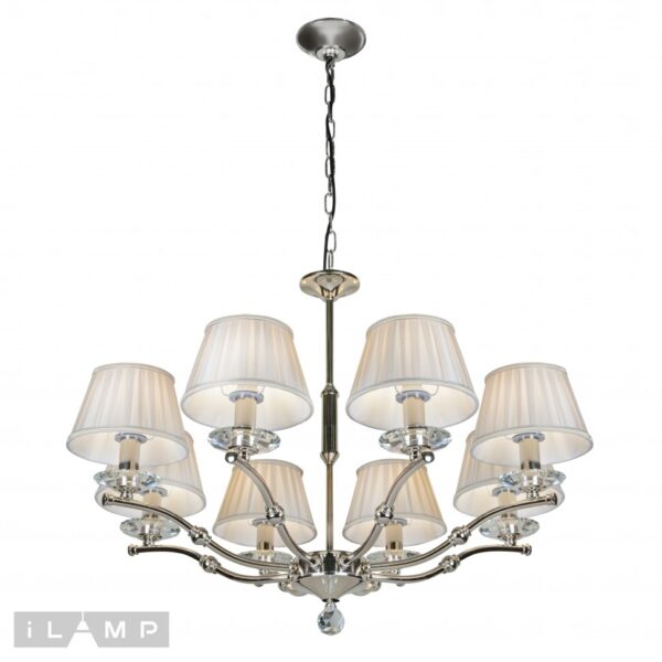 Подвесная люстра iLamp Vivaldi 85125/8 Хром Подвесная люстра iLamp Vivaldi 85125/8 Хром