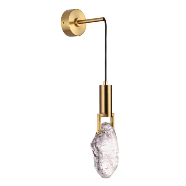 79d2330c0511a1098d96adf8530f3321 4372/5WL MIDCENT ODL23 339 античная бронза/металл/стекло Настенный св-к IP20 LED 200Лм 5W 3000K LIA