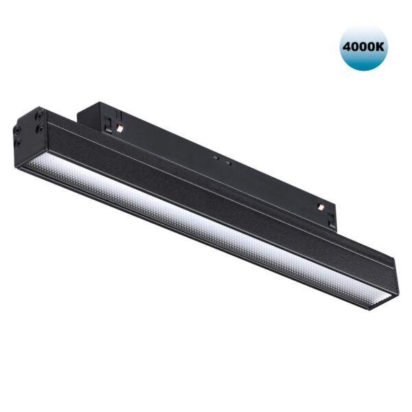 7c522ab51cc37b0c29edb093cd1edcb5 358414 SHINO NT20 152 черн Трековый светильник для низков. шинопровода IP20 LED 4000K 12W 48V FLUM