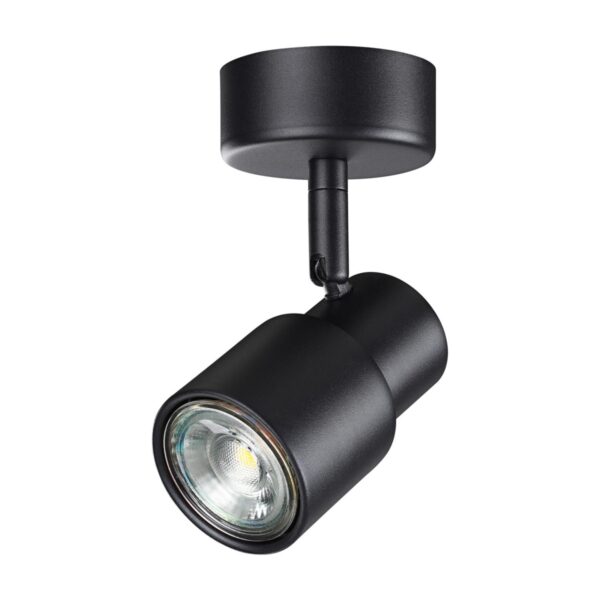 7ece466468b4dbf459559450c6c2cc4b 370922 OVER NT22 426 черный Светильник накладной IP20 GU10 50W 220V MOLO