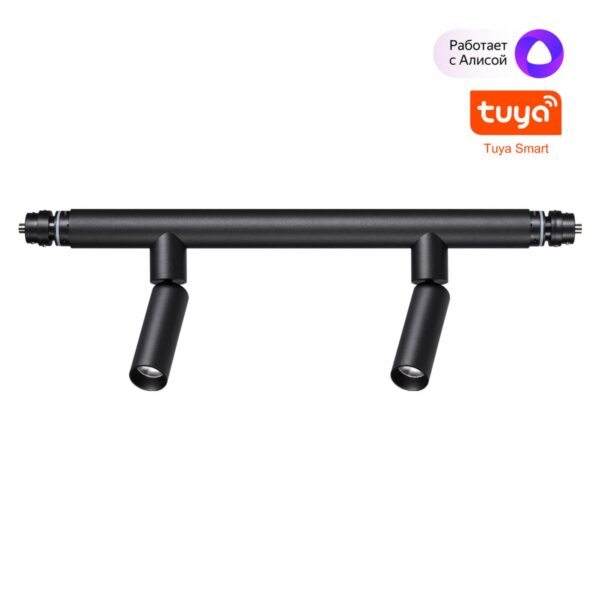 7ee9929da4f85859a5046e218b81fa5f 359373 KONST NT24 черный 000 Светильник диммир. со сменой цв. температ. (управл. — пульт ДУ или прилож. Smart Life) IP20 LED 10W 48V 3000-6000К GLAT