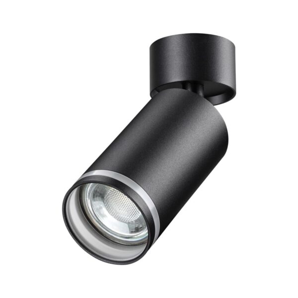 81d9b9e09696525baa8cc7b33432ffec 370885 OVER NT22 419 черный Светильник накладной IP20 GU10 9W 220V ULAR