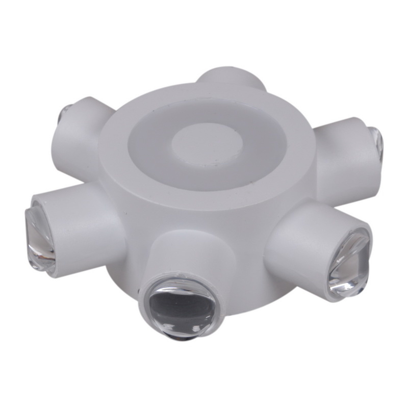 86973-9.2-007U LED2W+6*1W WT светильник настенный