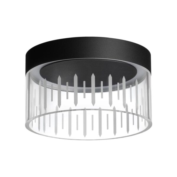 86e67085d512c6f0a3f7bf816abc65da 359004 OVER NT23 334 черный Светильник накладной светодиодный IP20 LED 4000K 18W 85-265V AURA