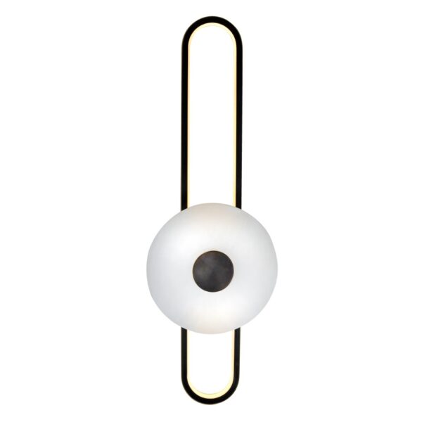 Настенный светильник Belfast Ravenhill 2276 33W 80 BL MB Черный / Камень Настенный светильник Belfast Ravenhill 2276 33W 80 BL MB Черный / Камень