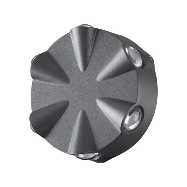 91bc08c2566373dab42d59d7c9a1bef8 358941 STREET NT22 373 темно-серый Светильник ландшафтный светодиодный IP54 LED 4000К 6W 85-265V CALLE