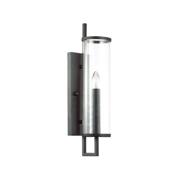 990bc904dd89222a618420be0c5faee3 4654/1W COUNTRY ODL20 691 черный/прозрачный Бра E14 60W 220V RENA