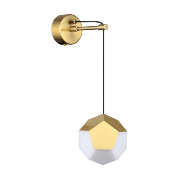 9ca384ae016e43caadda8a4e3fa741cd 4305/7WL HIGHTECH ODL22 213 золото Настенный светильник LED 7W 420Лм IP20 BINGO