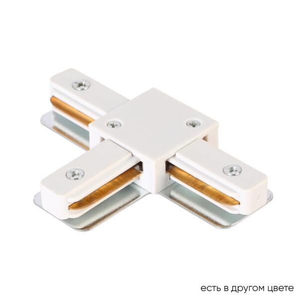 Соединитель T-образный (однофазный) Crystal Lux CLT 0.211 08 WH Соединитель T-образный (однофазный) Crystal Lux CLT 0.211 08 WH
