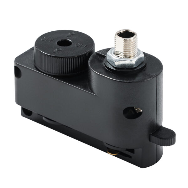 Адаптер для однофазного шинопровода Crystal Lux CLT 0.212 01 BL Адаптер для однофазного шинопровода Crystal Lux CLT 0.212 01 BL