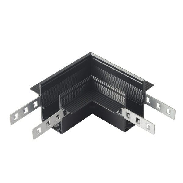 Соединитель для магнитного встраиваемого шинопровода для ГКЛ12,5 мм угловой Crystal Lux CLT 0.223 11 BL Соединитель для магнитного встраиваемого шинопровода для ГКЛ12,5 мм угловой Crystal Lux CLT 0.223 11 BL