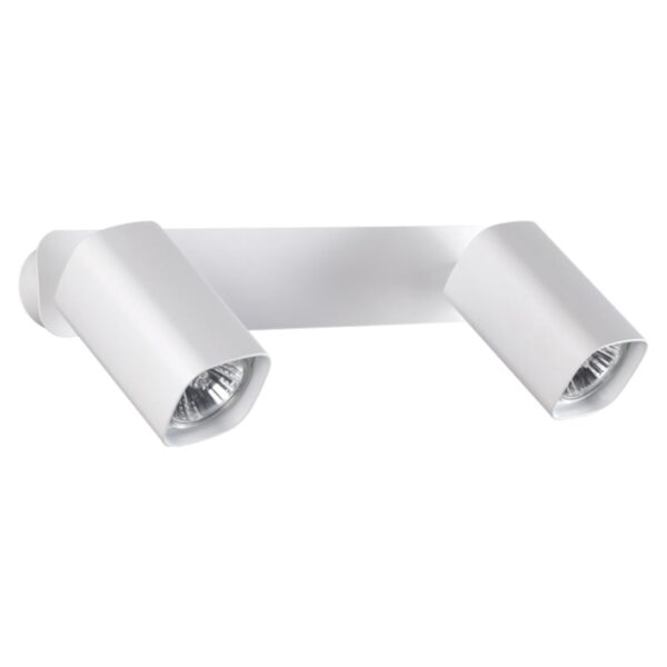 a13caaa702d7277de77e7d64ec8a3cdd 370554 OVER NT19 432 белый Накладной светильник IP20 GU10 2*50W 230V GUSTO