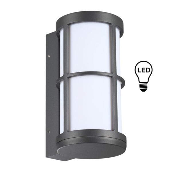 a5e8ab4a9e4e009913e627d546514b7a 370775 STREET NT21 358 Светильник ландшафтный настенный IP54 E27 18W 220-240V ZEBRA