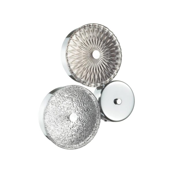 a6adf6fc553d78a0c6ac3e2cee0ffa61 5416/14WL L-VISION ODL_EX23 155 хром/св.коричневый/св.серый металл/стекло Бра LED 14W 4000K CARAMELLA