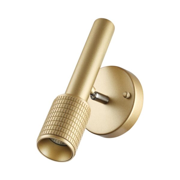 a868624daea1d4289f922a36c4ee6ee7 4237/1W HIGHTECH ODL21 381 золотист/металл Настенный св-ник выкл на плафоне IP20 LED GU10 max 10W MEHARI