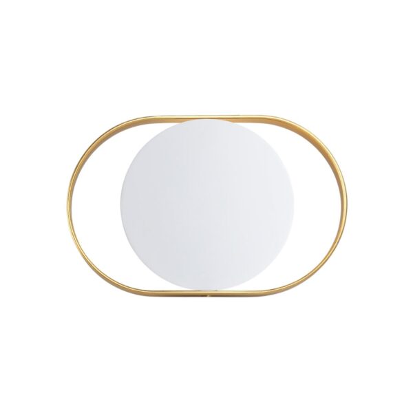 a8f0aad5850e0d63c2efc09fe1ee72aa 4246/7WW HIGHTECH ODL21 187 бел/золотист/металл Настенный светильник IP20 LED 7W 560Лм 3000K MONDY