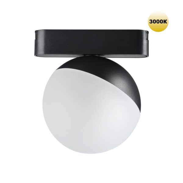 a9f3036dd72636176748220eec7606ca 359262 SHINO NT23 052 черный Трековый светильник для низковольтного шинопровода IP20 LED 10W 48V 800Лм 3000К SMAL