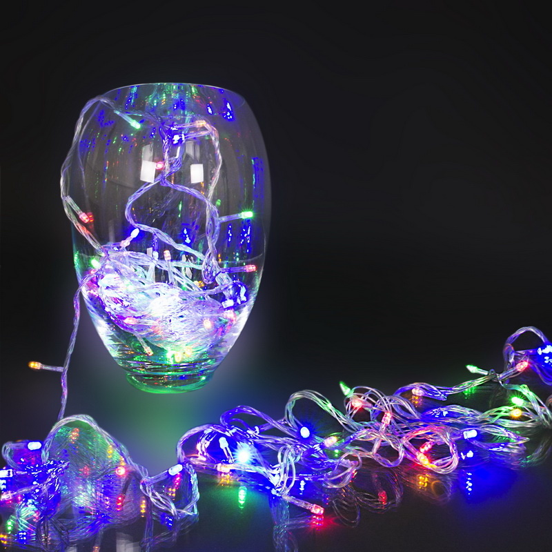 A-001 LED MIX гирлянда светодиодная 10м 100LED с контроллером