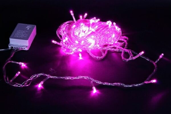 A-001 LED PP гирлянда светодиодная 10м 100LED с контроллером A-001 LED PP гирлянда светодиодная 10м 100LED с контроллером