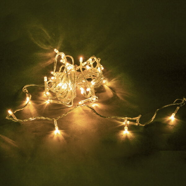 A-019 LED WW гирлянда светодиодная 5м, прозрачный провод A-019 LED WW гирлянда светодиодная 5м, прозрачный провод