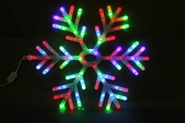 A-067 R/B, R/G светодиодная "снежинка" d=60см A-067 R/B, R/G светодиодная «снежинка» d=60см