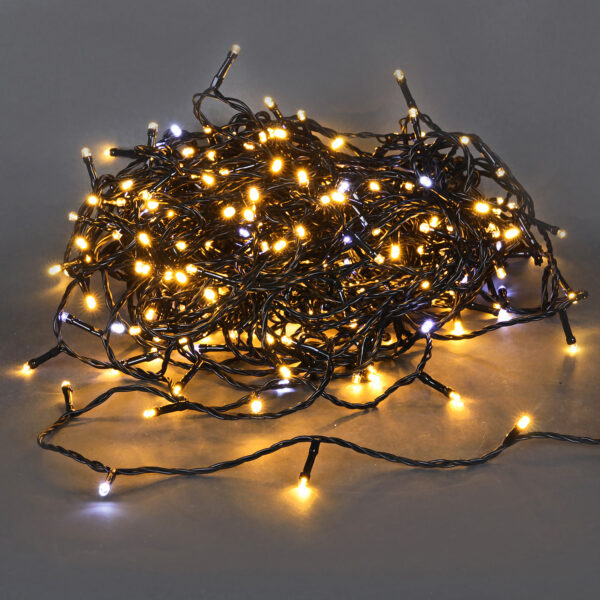 A-969 WW/WT FLASH гирлянда светодиодная 30м, 300LED, 24V, черный провод A-969 WW/WT FLASH гирлянда светодиодная 30м, 300LED, 24V, черный провод