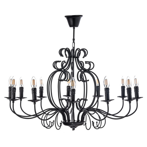 Подвесная люстра Arti Lampadari Amaro E 1.1.12 B Подвесная люстра Arti Lampadari Amaro E 1.1.12 B